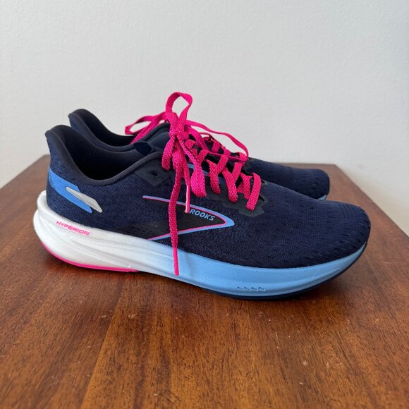 Brooks Hyoerion in Peacoat/Open Air/Lilac Rose - Picture 1 of 11